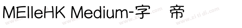 MElleHK Medium字体转换